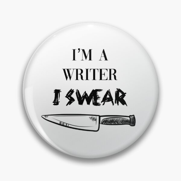 Item preview, I'm a Writer, I Swear designed and sold by writinghaven.