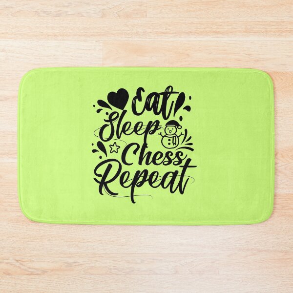 Item preview, Eat Sleep Chess Repeat  designed and sold by buzz1days.