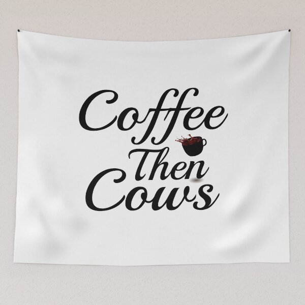Item preview,  coffee then cows designed and sold by LEByasser.