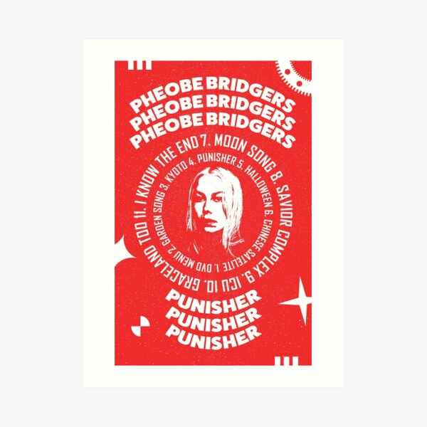 Phoebe Bridgers Punisher Impression artistique