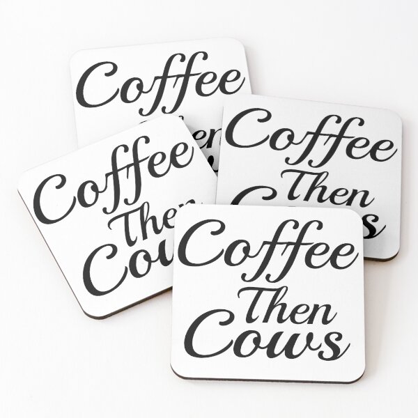 Item preview, coffee then cows designed and sold by LEByasser.