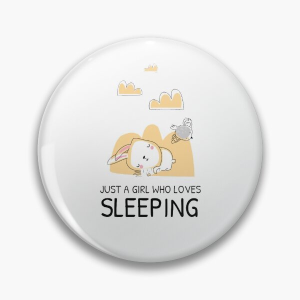 Item preview, Just a Girl Who Loves Sleeping designed and sold by MKThock.