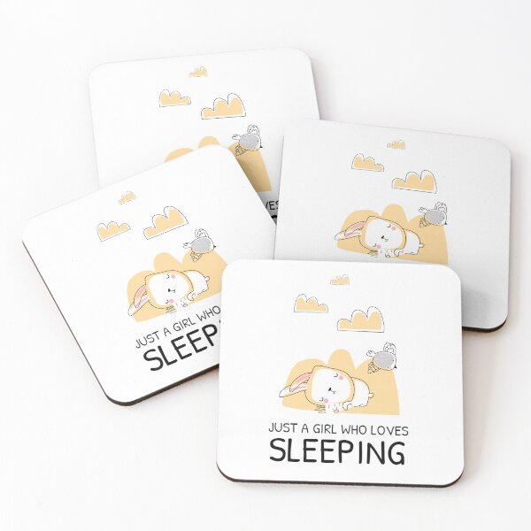 Item preview, Just a Girl Who Loves Sleeping designed and sold by MKThock.