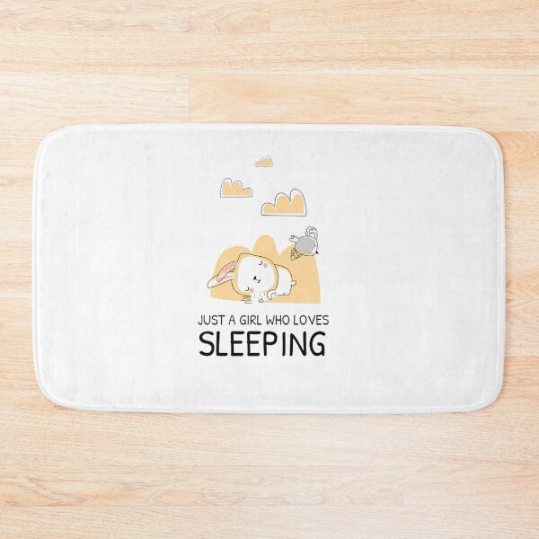 Item preview, Just a Girl Who Loves Sleeping designed and sold by MKThock.