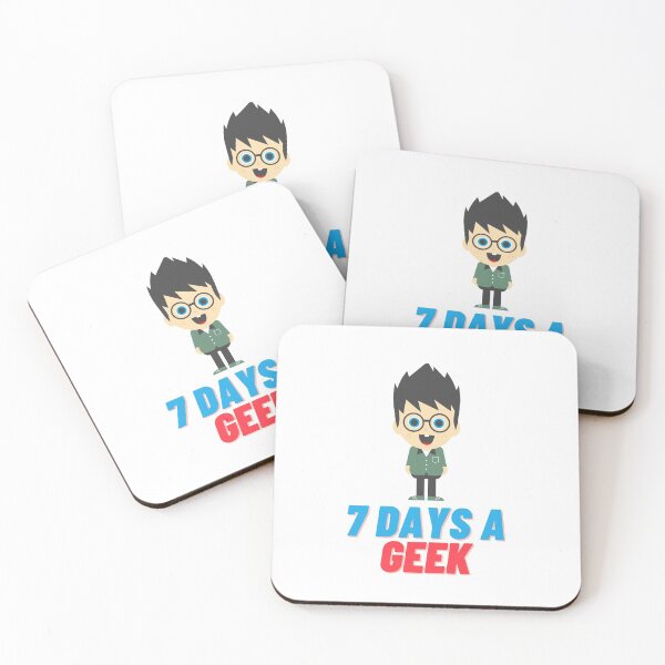 Item preview, 7 DAYS A GEEK - Male designed and sold by GeekHeadDesigns.