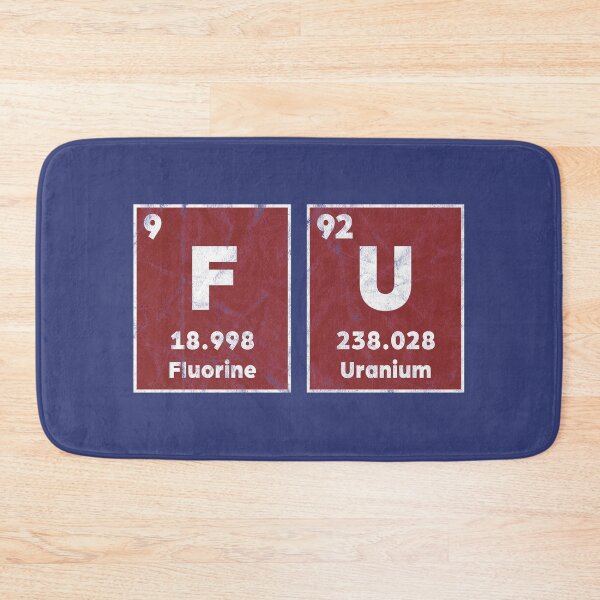 Item preview, FU Periodic Table (distressed design) designed and sold by siggyspatsky.