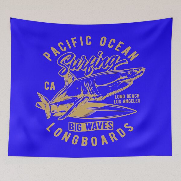 Item preview, Big Waves Longboards - Los Angeles, California designed and sold by Sinfamous.
