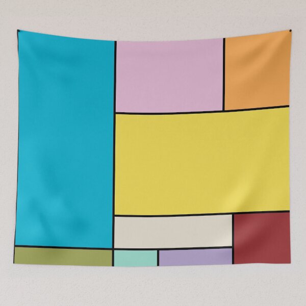 Aperçu de l'œuvre Rectangles tropicaux créée et vendue par yayor.