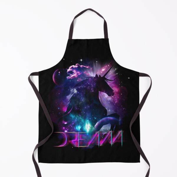 Item preview, Dream Unicorn Galaxy Stars Psychedelic Trippy Black Pink Purple Unicorn designed and sold by Stephani Analah.