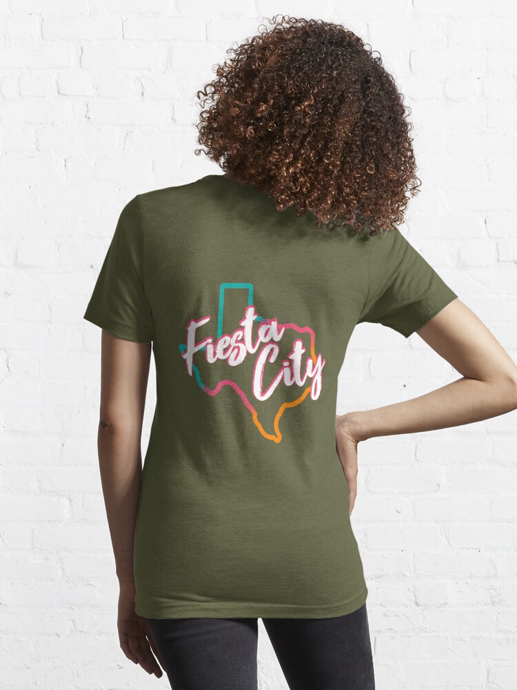 San Antonio Spurs Fiesta City Essential T-Shirt for Sale by nosnhoj15
