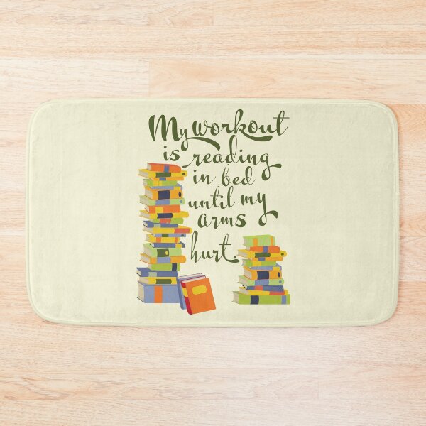 Item preview, My workout is reading in bed until my arms hurt designed and sold by candhdesigns.