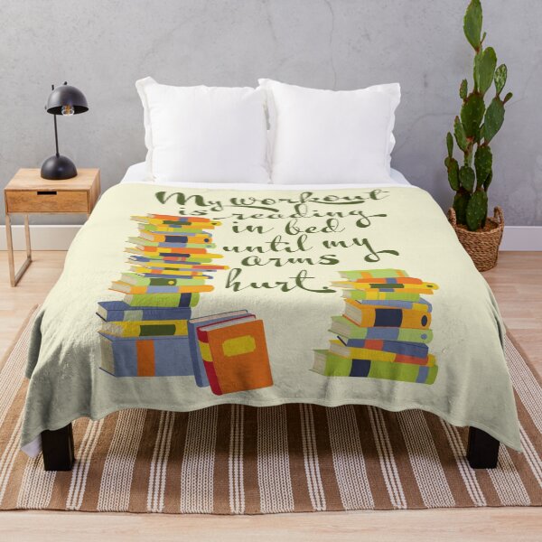 Item preview, My workout is reading in bed until my arms hurt designed and sold by candhdesigns.