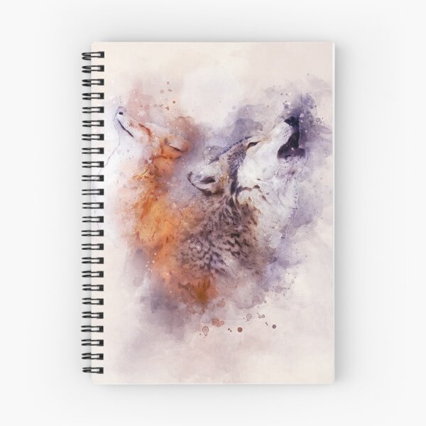 Item preview, fox and wolf designed and sold by shokA Design.