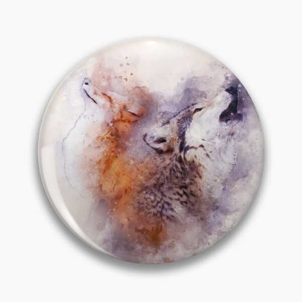 Item preview, fox and wolf designed and sold by shokA Design.