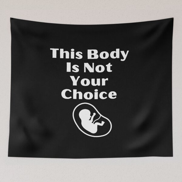 Item preview, This Body Is Not Your Choice designed and sold by fireproofblaze.