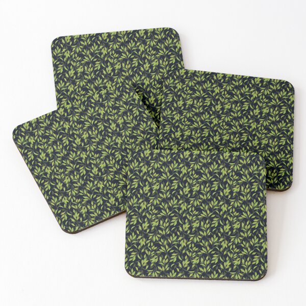 Item preview, Green Leaf Pattern designed and sold by SSK Designs.
