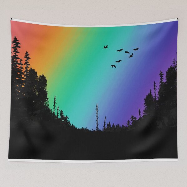 Item preview, Rainbow Forest designed and sold by Sufferingsoup.