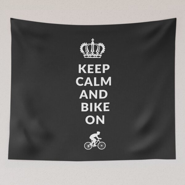 Item preview, Keep calm and bike on designed and sold by el000.