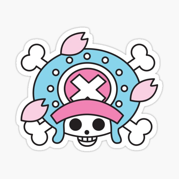 Adesivo One Piece Teschio Simbolo Strawhat Crew Jolly Roger - Cartoni,  Fumetti, TV e Cinema, Teschi