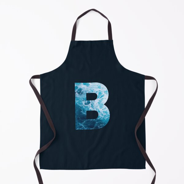 Item preview, Ocean Waves Letter B designed and sold by LiveAndGlow.