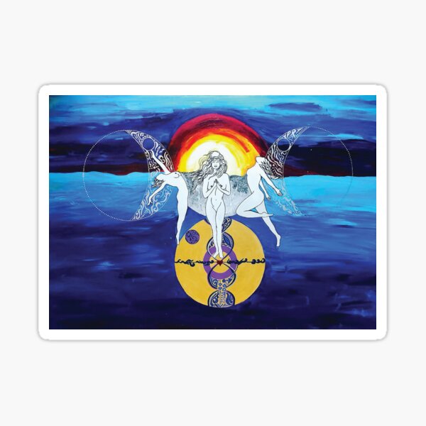 Moon Bath Sticker