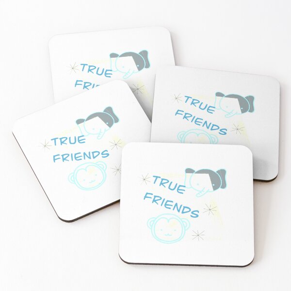 Item preview, JW stickers - True Friends - retro style designed and sold by Shutterbunny Art & Creative.