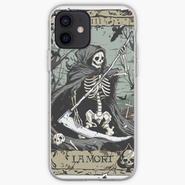 Death Card iPhone Soft Case
