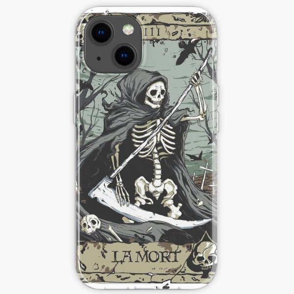 Death Card iPhone Soft Case