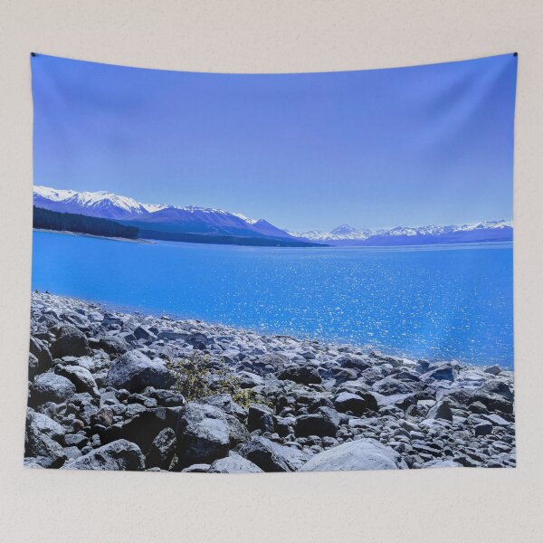 Item preview, Bright Blue Rocky Lake designed and sold by Viaful.