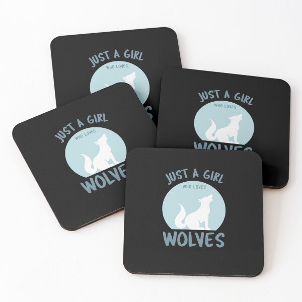 Item preview, Just A Girl Who Loves Wolves designed and sold by taddd.
