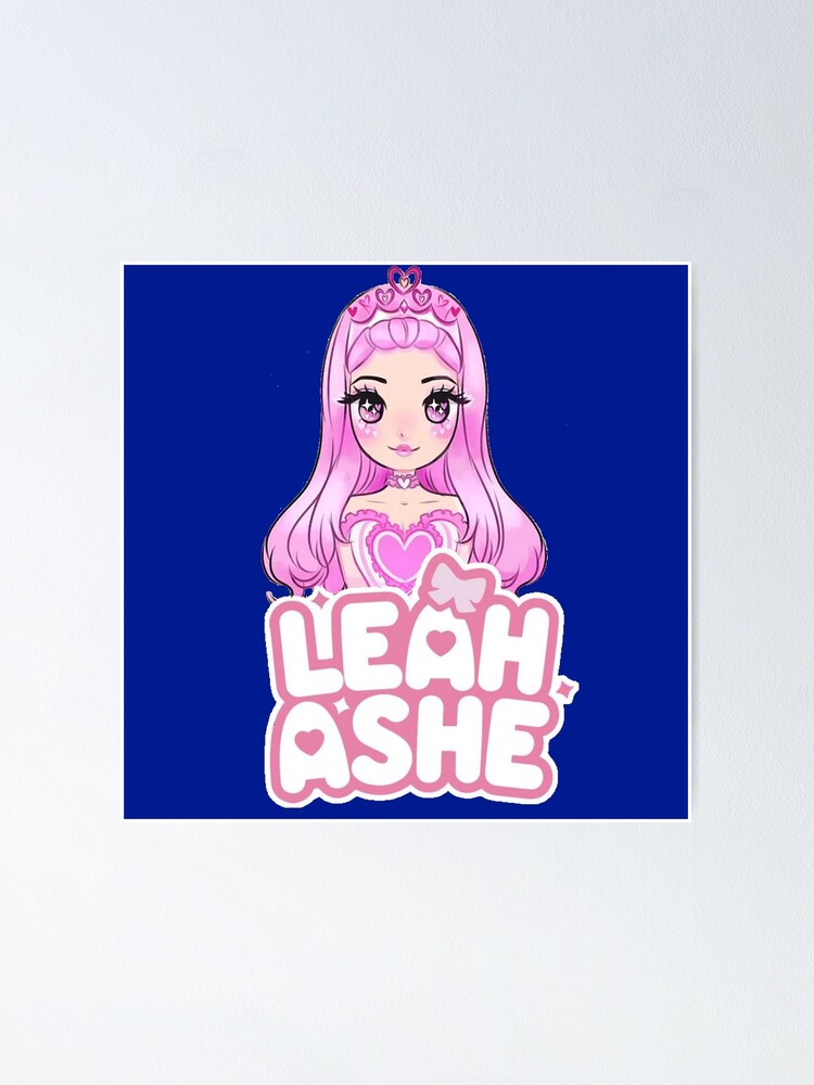 Leah Ashe Army Roblox Blue Poster By Totkisha1 Redbubble - ashe army roblox