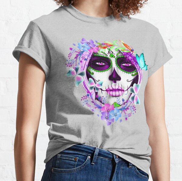 Skull T-Shirt - Mexican Style XXS / TXHZY-220717-14