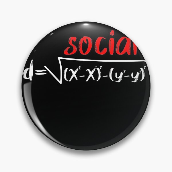 Item preview, Social Distance Formula To Keep Distance designed and sold by Mytoonsquad.