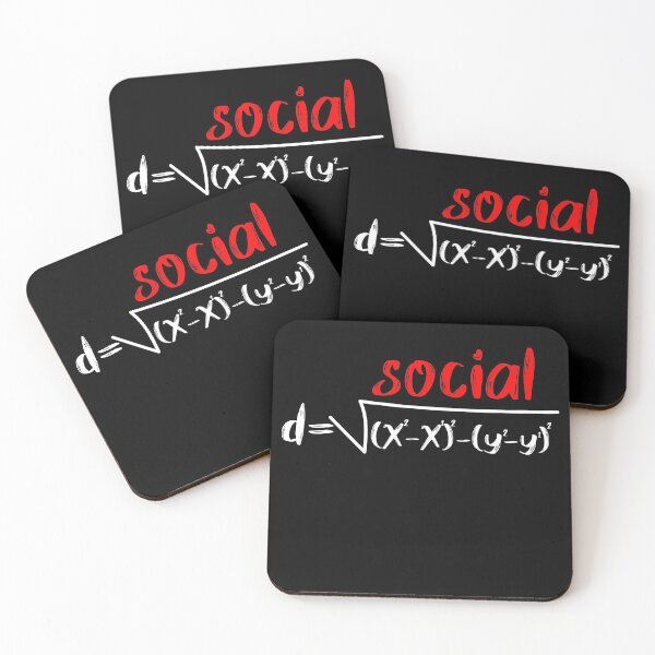 Item preview, Social Distance Formula To Keep Distance designed and sold by Mytoonsquad.