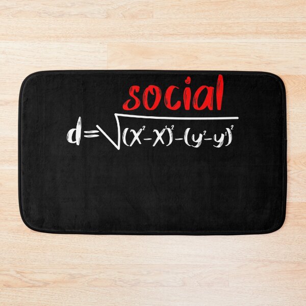 Item preview, Social Distance Formula To Keep Distance designed and sold by Mytoonsquad.