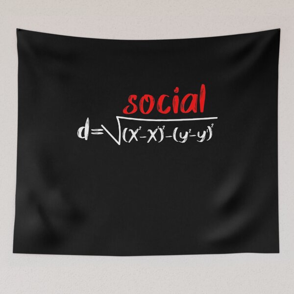 Item preview, Social Distance Formula To Keep Distance designed and sold by Mytoonsquad.