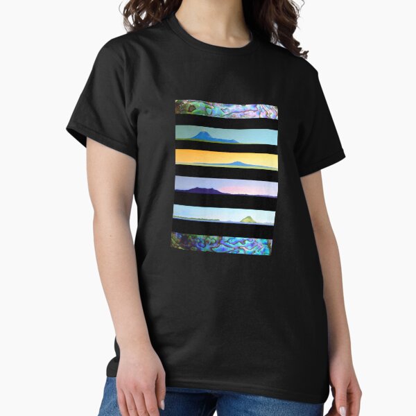 Item preview, NEW ZEALAND PAUA LANDSCAPES designed and sold by Madjack Tees Kiwi SuperStore.