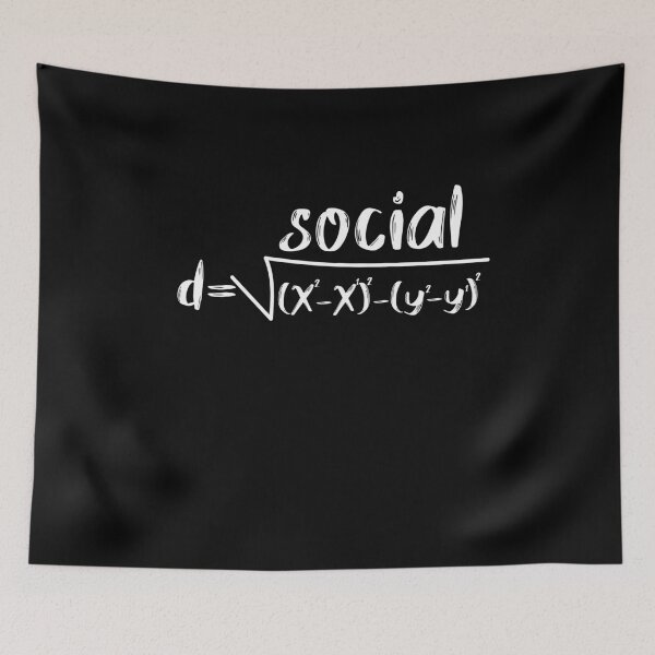 Item preview, Social Distance Formula To Keep Distance designed and sold by Mytoonsquad.