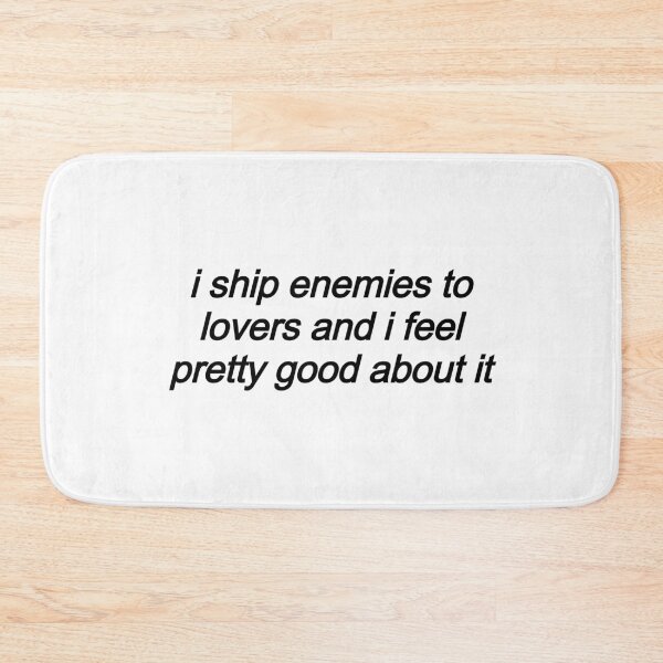 Item preview, I Ship Enemies to Lovers designed and sold by hulkshop.