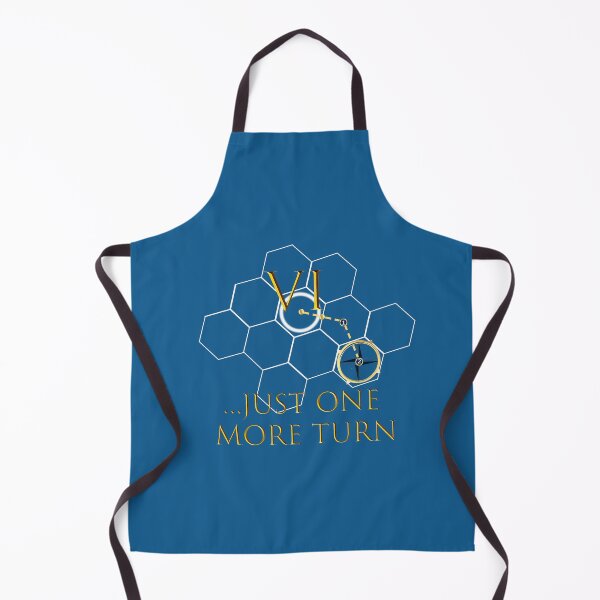 Item preview, Just one more turn (Civ Blue/White Tiles) designed and sold by Image NDesign.