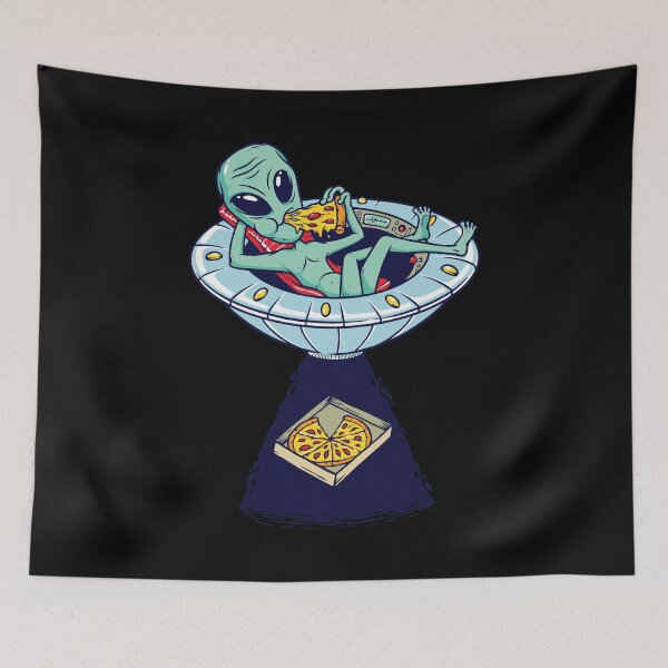 Item preview, Alien Pizza Lover designed and sold by artdesignforyou.
