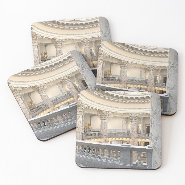Item preview, White and Gray Marble Pillars Classical Architecture Capitol Building designed and sold by EdenLiving.