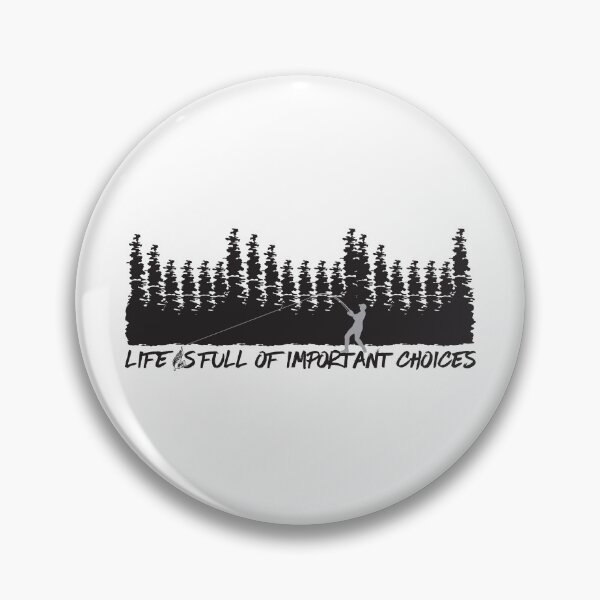 Item preview, Life Is Full Of Important Choices Fishing designed and sold by RaRa-Design.