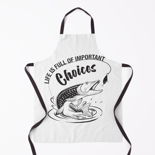 Item preview, Life Is Full Of Important Choices Fishing designed and sold by RaRa-Design.