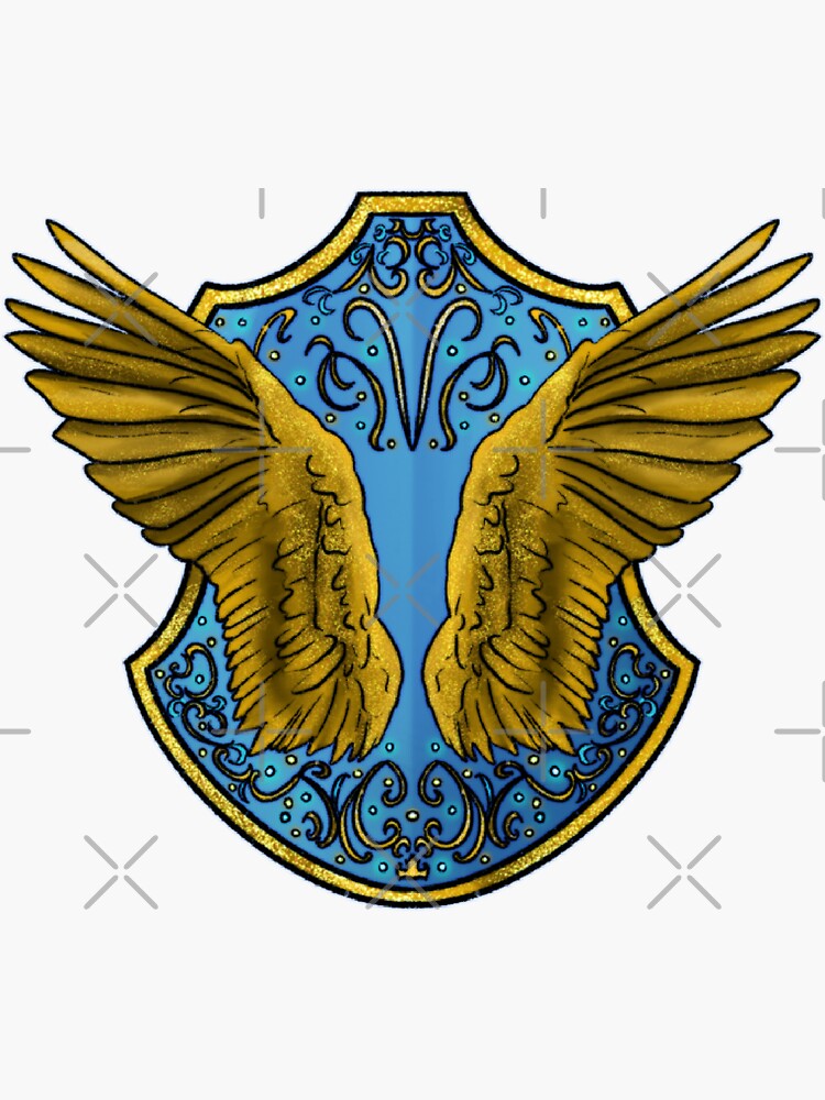 "Vacker Crest" Sticker for Sale by nlmarte Redbubble