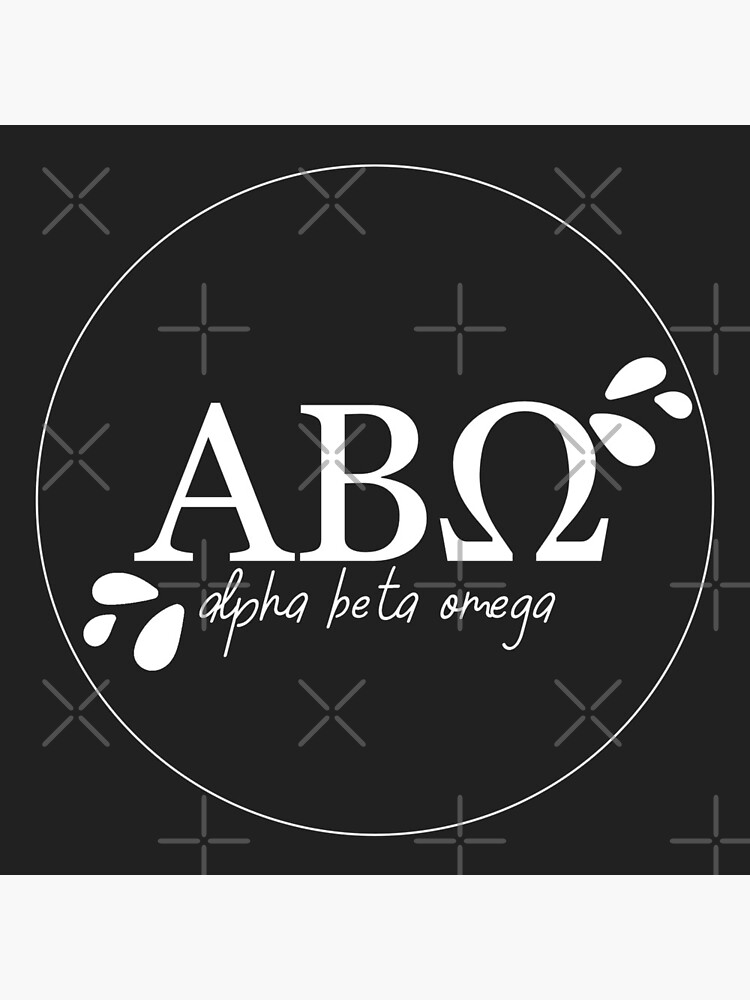 Alpha Beta Omega Art Print