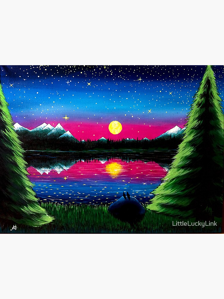 Summer's Final Moon by littleluckylink