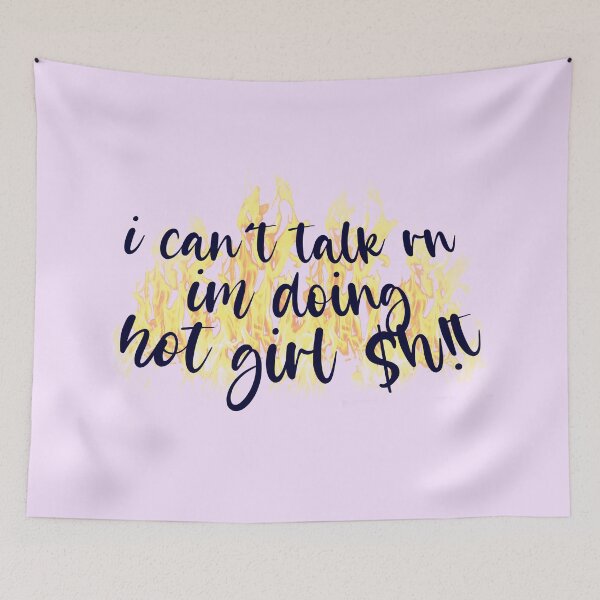 Item preview, I cant talk rn im doing hot girl shit designed and sold by Designed By Rachel.