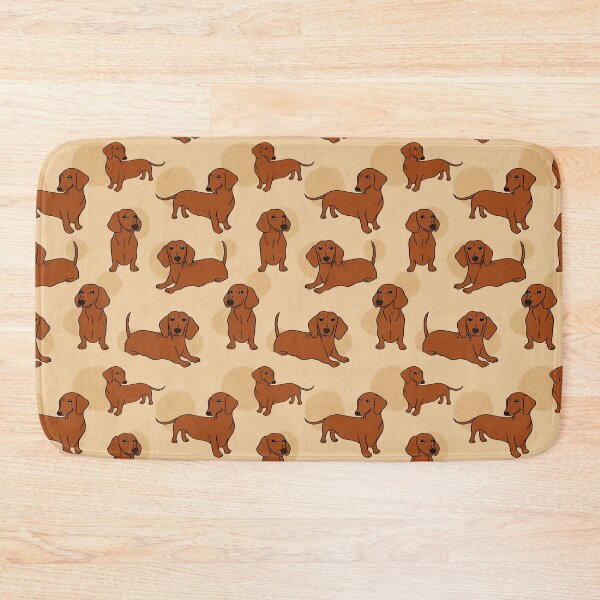 Item preview, Brown Smooth Dachshund Pattern Sticker Pack designed and sold by Reiyankhairina.