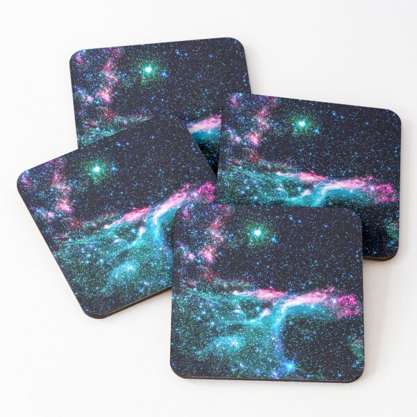 Item preview, Pink Turquoise Purple Sparkle Nebula designed and sold by 2sweetsDesign.